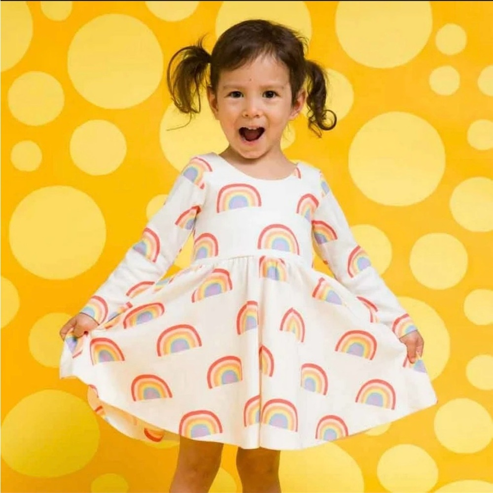 M+A by Monica + Andy Long Sleeve Let's Dance Dress, Size: 6-7